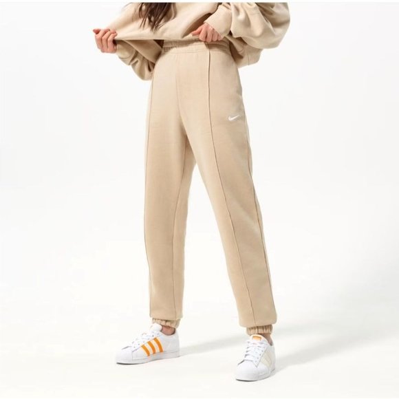 Nike Pants - Nike Sweatpants M Hemp White Loose Relaxed Fleece Pants Joggers HO220306STY